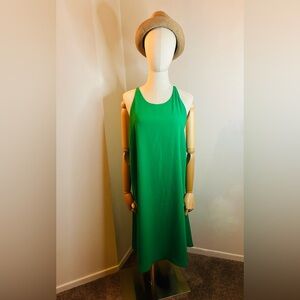 Mossimo Supply Co. Vibrant Green Maxi Dress